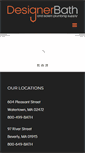 Mobile Screenshot of designerbath.com
